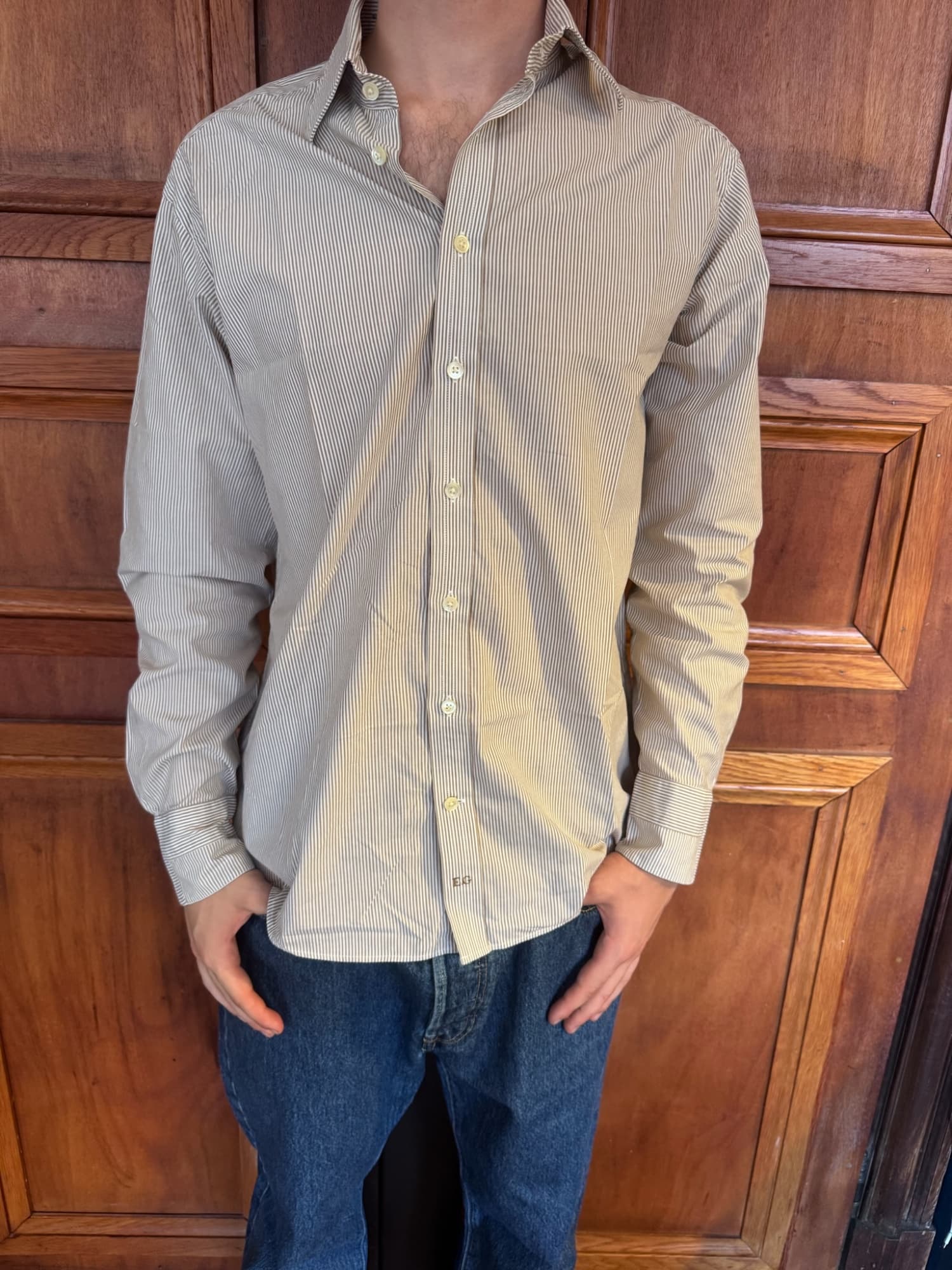 Chemise Gant à rayures